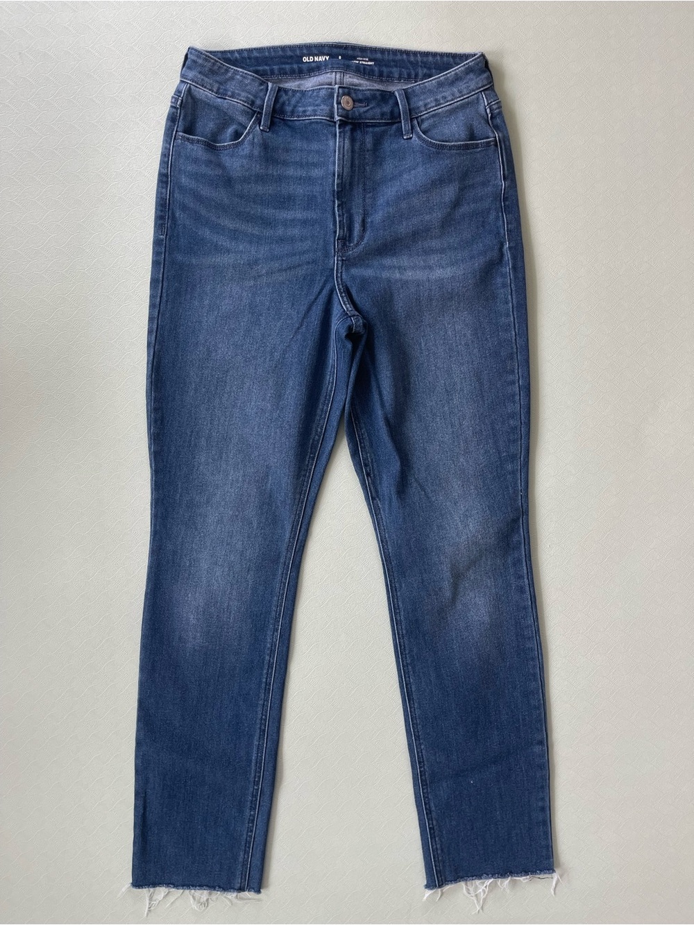 Women's High Rise Straight Leg Jeans